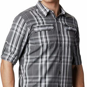 🆕Columbia Men's Silver Ridge 2.0 Plaid L/S, City Grey Multi Plaid, Brand NEW...